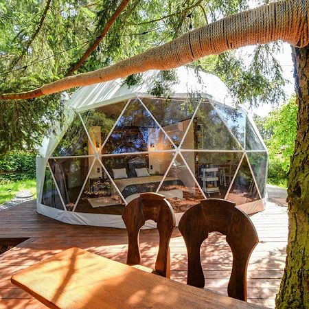 Hotel Tiche Misto Glamping Slapy  Exterior foto